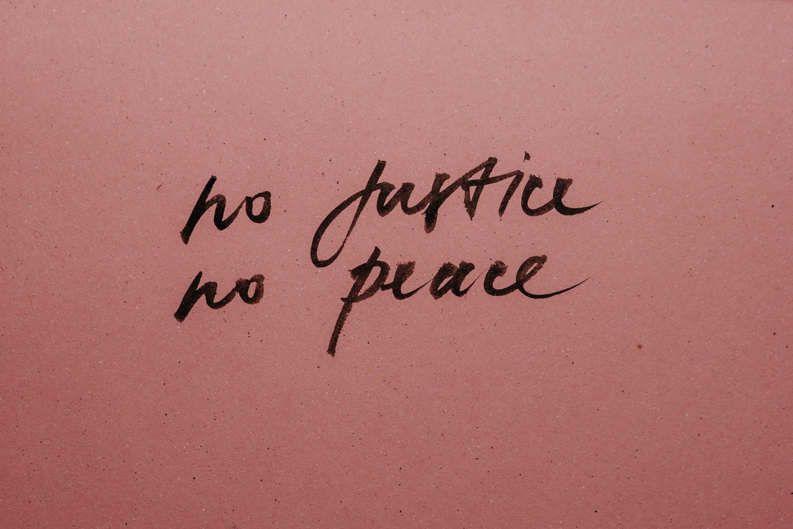 no-justice-no-peace-hand-lettering